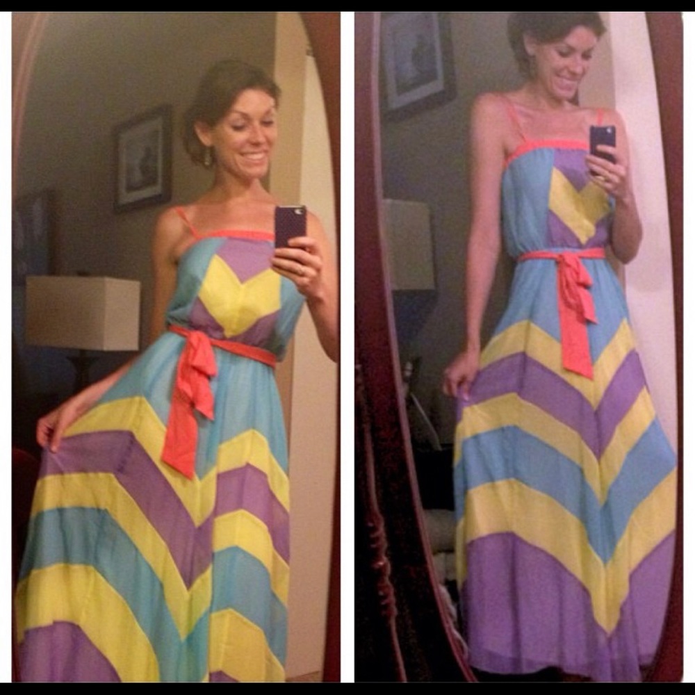 Champagne and Strawberry Maxi- Medium- Rare Find